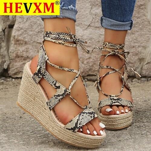 2020 New Women Shoes Ankle Strap Summer High Wedges Heel Sandals Fashion Open Toe Platform Elevator Women Sandals Shoes Ladies