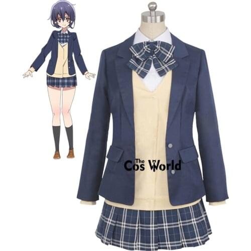 ZOMBIE LAND SAGA Mizuno Ai School Uniform Outfit Anime Customize Cosplay Costumes