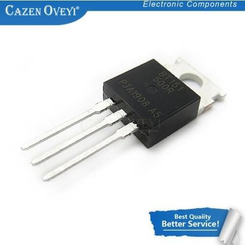 10pcs/lot BT151-500R TO-220 BT151-500 TO220 BT151 In Stock