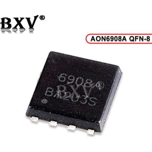 5pcs AON6908A AO6908A 6908A QFN-8 MOSFET new original