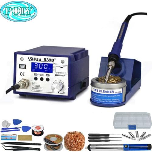 Lead-free Soldering Iron YIHUA 939D+ Solder Station For Motherboard For Laptop Samsung Welding Repair