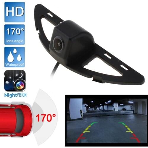 CCD HD 480TVL 170 Degree Wide Angle Auto Car Rear View Camera Reverse Backup Parking Camera for 2008-2014 Honda City