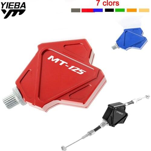 For Yamaha MT-125 MT 125 MT125 2000-2019 Motorcycle Accessories CNC Aluminum Stunt Clutch Lever Easy Pull Cable System Motocross