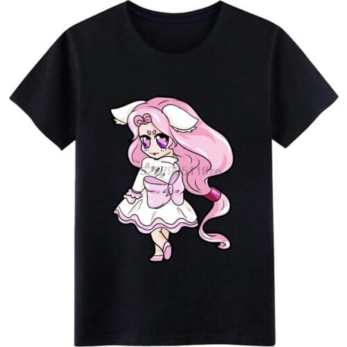 Little Princess rose pink Anime Hentai Kawaii gift Baseball t shirt Custom Short Sleeve Euro Size S-3xl male Famous shirt