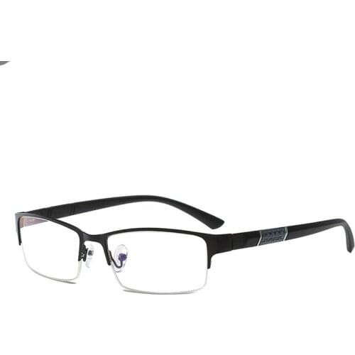 Mens Ladies Computer Glasses Frameless Square Reading Glasses Hyperopia Reading Glasses Reader Glasses + 1.0 + 2.0 + 3.0 + 4.0