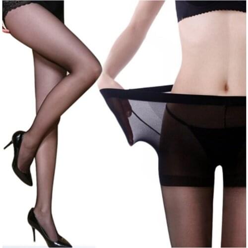 New Women Elastic Large Size Anti-hook Silk Pantyhose Stockings Tights Sexy Upgraded Super Elastic Magical Tight Silk Stocking