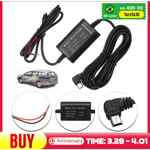 New Mini / Micro USB Port Wire Cable Car Charger Kit For Camera Recorder DVR Exclusive Power Supply Box