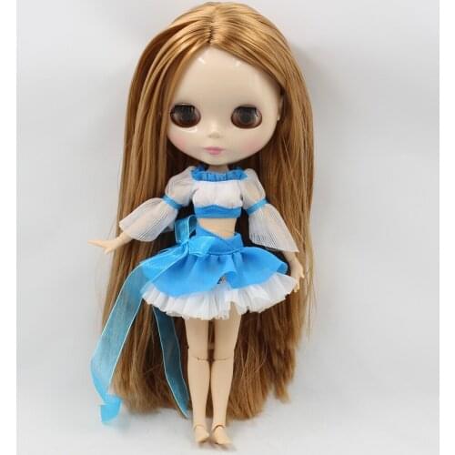 Nude Blyth Doll joint body blond hair fashion doll factory doll 2017070BBB