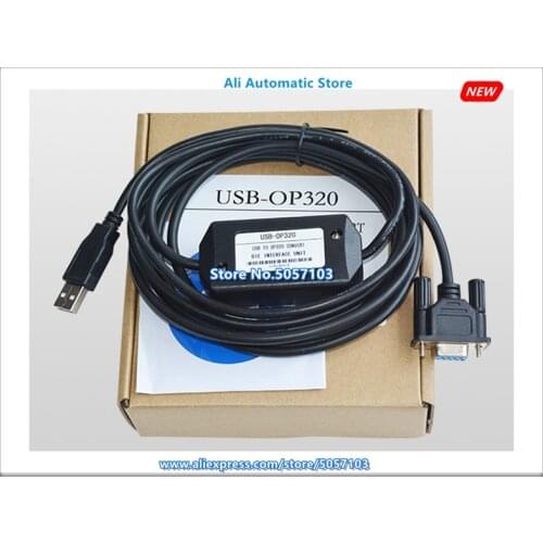OP320 Text Programming Cable USB-OP320 Touch Screen Download Cable Man-machine Download Cable