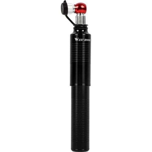 Portable Bike Pumps110PSI High Pressure Fits Presta & Schrader with Mount