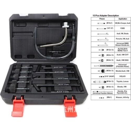 Pneumatic automatic transmission oil change machine fuel dispenser pumping oil changer gearbox oil filler tool joint