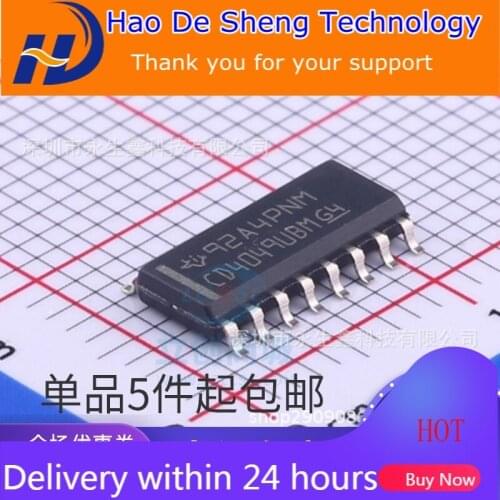 10PCS/LOT CD4049UBM96 CD4049UBDR CD4049UBM SOP-16 New Original In Stock