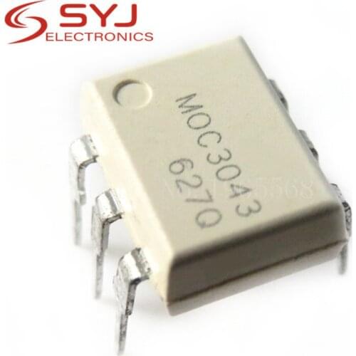 10pcs/lot MOC3043 3043 DIP-6 New original In Stock