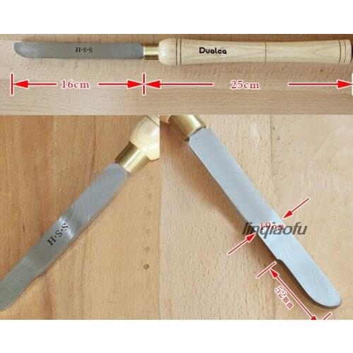 A1023 HSS 3/4" (19mm) 3 in 1 Woodturning Chisel - Scraper, Skew and Gouge