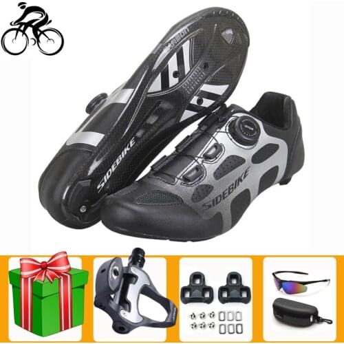 Sidebike Sapatilha Ciclismo Road Cycling Shoes Men Ultralight 430g/Pair Racing Bike Professional Bicycle Sports Sneakers Women
