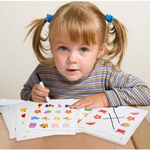Childrens Attention Observation Find The Same Matching Baby Connect Picture Book Childrens Pen Control Training Puzzle Picture