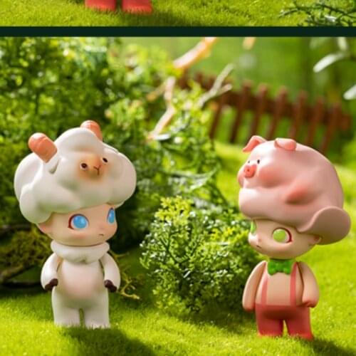 Original POPMARTDIMOO Lost Animal Series Blind Box Toy Figurine Can Be Designated Cute Anime Character Gift Box Surprise Gift