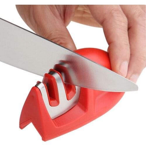 2 Stage Mini Portable Diamond Ceramic Quick Sharpening Kitchen Tool Kitchen Accessories