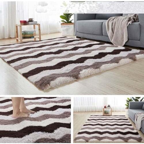 Rectangular Fur Rug Carpets for Living Room Anti-Slip Kitchen Mats Bathroom carpet Home Decor Fluffy Rug Area Rugs For Bedroom