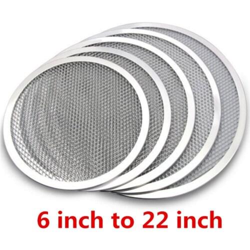 Mesh Grill Pizza Screen Round Baking Tray Accessories Net Kitchen Tools Ovens Kit Molds for Pizza, Shape Pizza, Pizza Grid tray