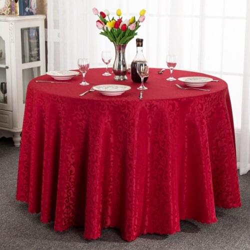 Hotel Tablecloth Home Restaurant European Square Round Table Cloth Wedding