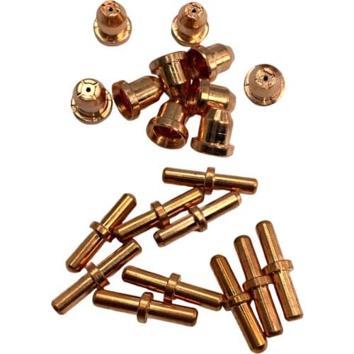 60 Plasma Cutter Nozzle Electrode Metal for Plasma Cutting Torch Parts