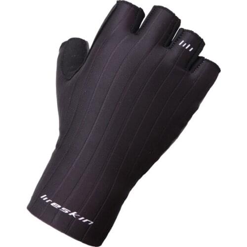 Liteskin Iceborn Cycling Gloves Half Finger Road Bike MTB Outdoor Sport Gym Riding Men Women Silicon Quick Dry Fiber Lycra