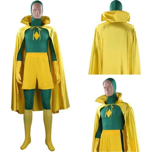 WandaVision Cosplay Costume Outfits Halloween Carnival Suit