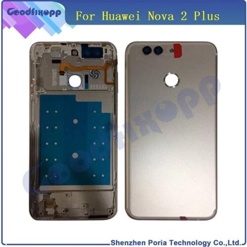 For Huawei Nova 2 Plus Back Cover Case Rear Housing New Battery Door Back Cover Housing Case For Huawei Nova 2 Plus Replacement