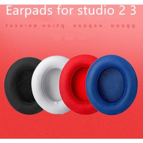 1 Pair Replacement Ear Pads Soft Sponge Cushion for Beats Studio 2.0 Wireless Wired Headphone Accessories Earpads for Studio 2 3