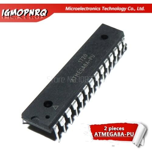 2pcs ATMEGA8A-PU ATMEGA8A ATMEGA8-PU DIP20 Programmable Flash new original