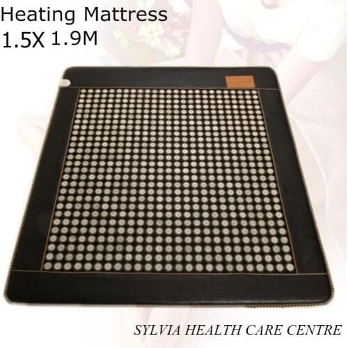 2020 NEW Heating jade mattress bed cover heated jade stone massage mattress heating sleeping cushion 1.5X1.9M/ 59''X74.8