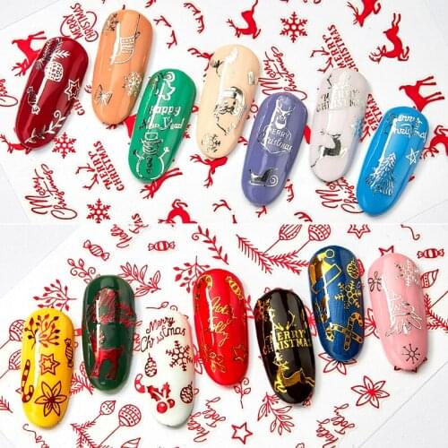 3D Nail Sticker Summer Design Water Decals Stickers for Nails Adhesive DIY Manicure Slider Nail Art Sticker Nail Sliders