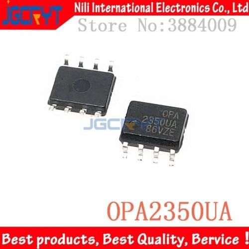 5 unids/lote OPA2350UA OPA2350UA/2K5 SOIC-8 Rail-to-rail operational amplifier