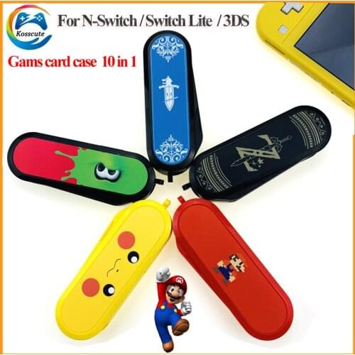 10in1 Game Card Case For Nintend Switch Lite Colorful Portable Hard Storage Cases For Nintendo Switch Games card Accessories
