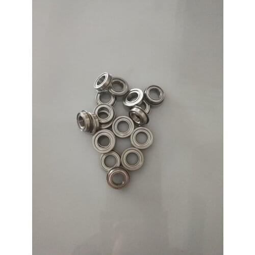MF95ZZ Flanged Ball Bearing ABEC-3 MF95ZZ Flange Bearing 5x9x3 mm ( 10 PCS ) Miniature Flanged Bearing