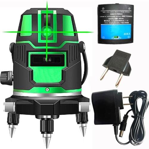 20 times green/red 5 Lines 6 Points Laser Level 360 Vertical & Horizontal Rotary Cross Laser Line Leveling