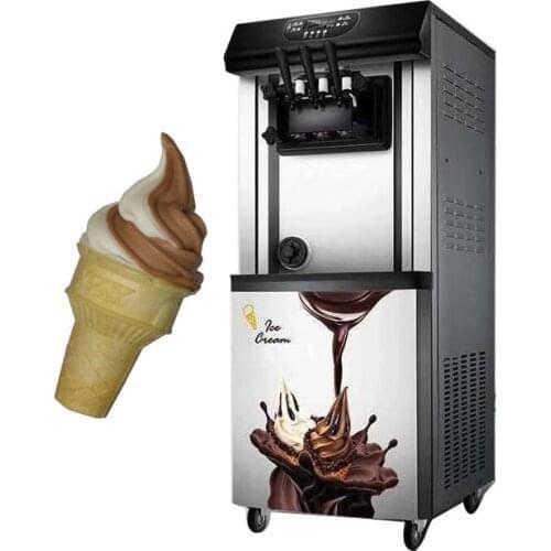 2200w stainless steel 30L/H american ice cream machine taylor ice cream machine price ocean power soft ice cream machine with CE