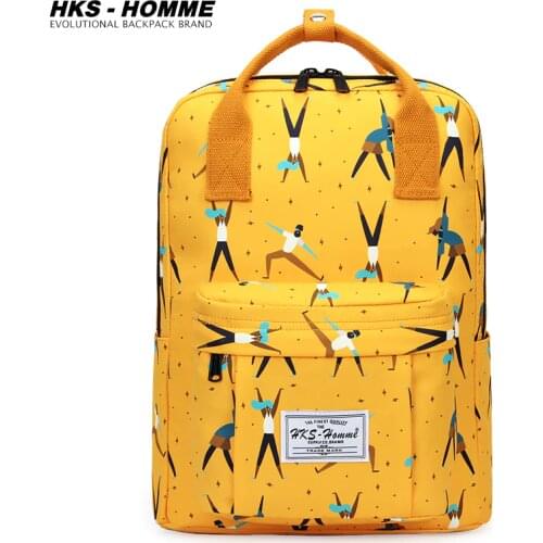 Fashion 2021 New Women Canvas Backpacks Waterproof School Bags for Teenagers Girls Big Cute Laptop Backpack Mochilas