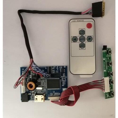 New HDMI Monitor Kit for B140RTN02.1 B140RTN02.2 1600X900 LCD LED Screen HDMI+Audio Controller Driver Board Panel