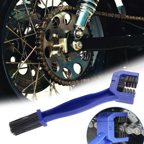Plastic Motorcycle Chain Cleaner Bike Bicycle Moto Brush Cycling Clean Chain Cleaner Outdoor Scrubber Tool For Honda Road MTB