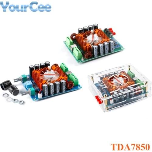 TDA7850 Bluetooth 5.0 Digital Power Amplifier Board Automotive Grade 4*50W A373K A373 A372 4 Channel Audio Amplifier Module