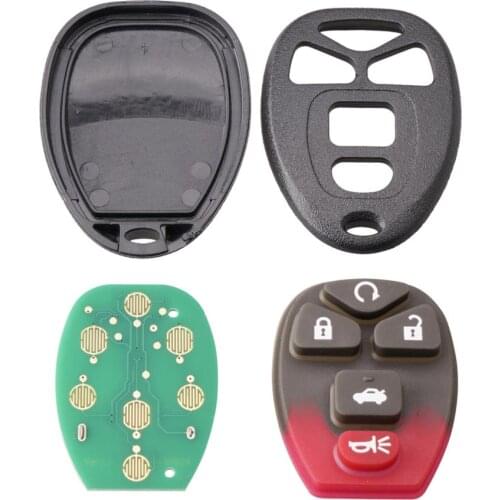 J11 5-key Remote Control Key KOBGT04A 315 Frequency New Keyless Entry Remote Control Car Key Fob Replacrment For Buick Chevrolet