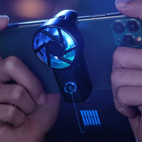 Universal Mini Mobile Phone Cooling Fan Radiator Rechargeable Game Cooler Cell Phone Cool Heat Sink For IPhone/Samsung/Xiaomi