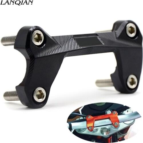 Motorcycle Top Cover Clamp Accessories Handlebar Risers For 390 200 125 3902001252006 - 2013 2014 2015