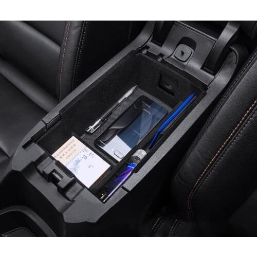 Storage box armrest box central storage box storage box interior modification carFor Chevrolet Equinox 2017 2018 2019