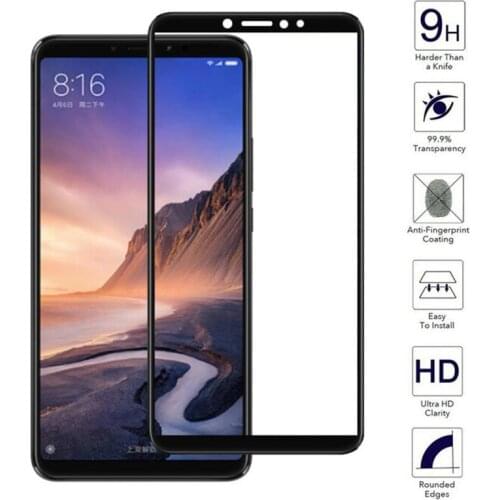 3D Full Cover Tempered Glass For Xiaomi Mi Max 1 2 3 / MiMax MIMax2 Max2 Max3 MIMax3 9H Screen Protector Protective Film