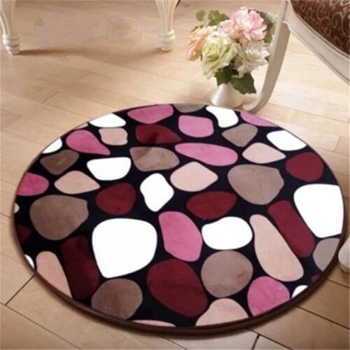 Carpet For Doorway Floor Carpet Living Room Bedroom Rug Door Way Feet Mats Rugs For Bathroom Alfombra Round 1 Pcs Anti-slip Mat