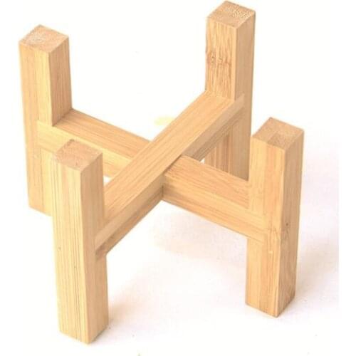 10pcs/lot Flower Pot Rack Home Garden Indoor Display Plant Stand Shelf Strong Free Standing Bonsai Holder