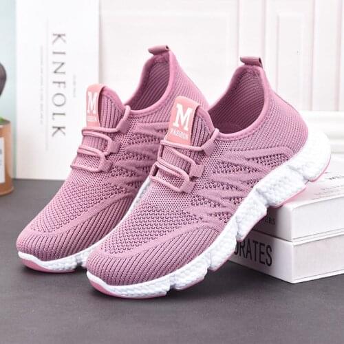 2021 New Womens Sports Shoes Net Shoes Running Shoes Outdoor Running Comfortable And Fashionable All-match Basketball Shoes